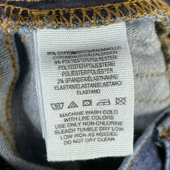 Free People Busted Ripped Knees Skinny Jeans Sz 25 distressed Medium Wash - Picture 7 of 9